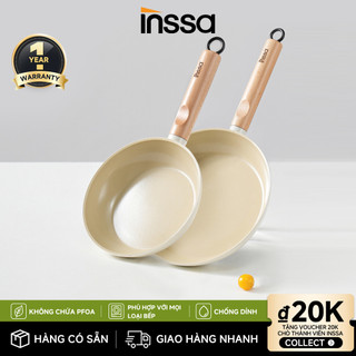  Inssa Chảo Phủ Sứ An Toàn 18cm 24cm GUOJ022-23 