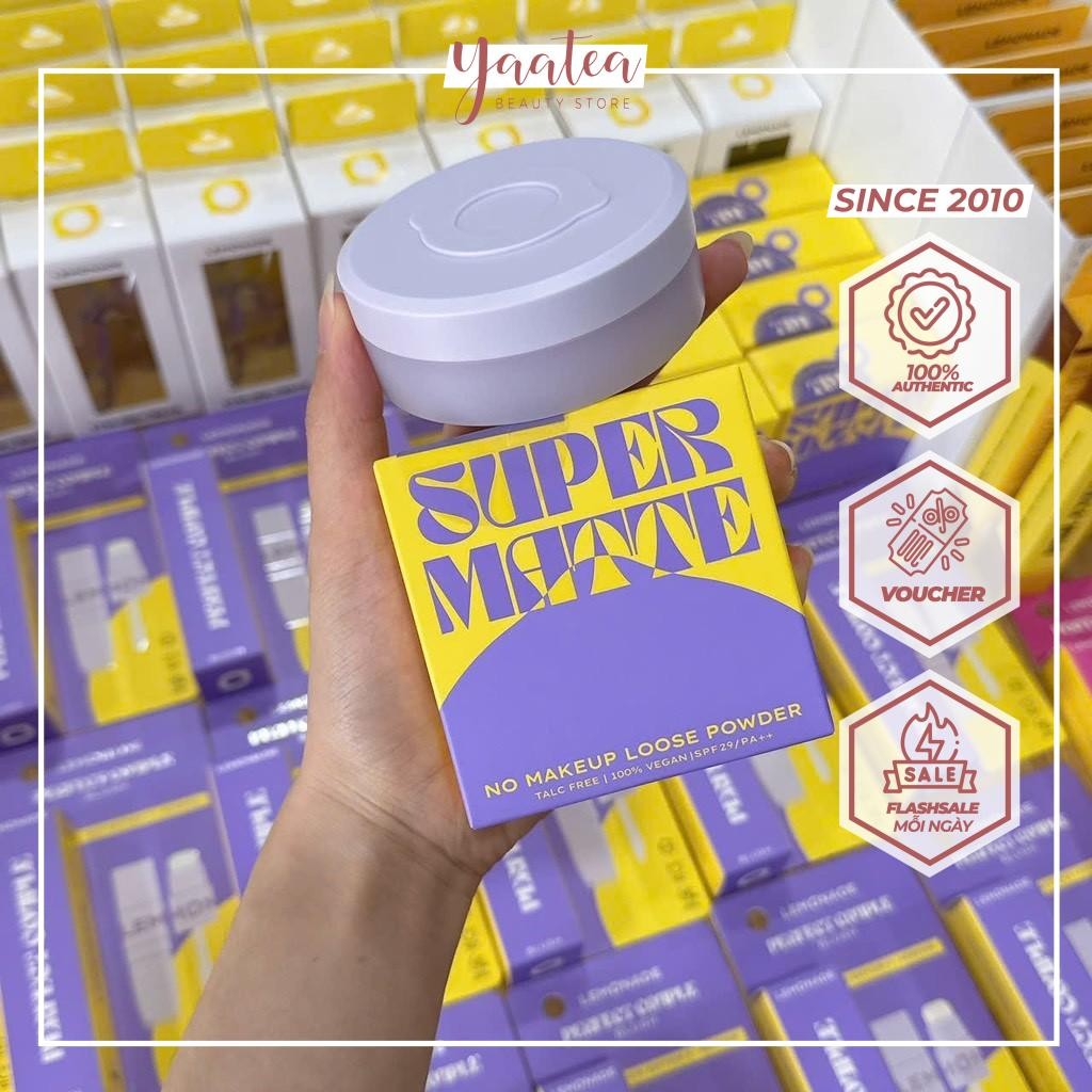 Phấn Phủ Bột Lemonade Super Matte No Makeup 9g