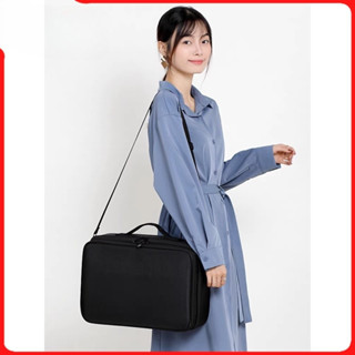 Cốp Vải Đựng Đồ Makeup Nail Size Lớn - Cốp Đa Năng Đeo Chéo Đeo 2 Vai Chắc Chắn - Form Cứng