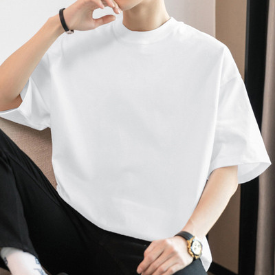 Áo thun nam tay ngắn chất liệu cotton nguyên chất, thiết kếbasic và thoáng mát, phù hợp cho các hoạt động hàng ngày WL081