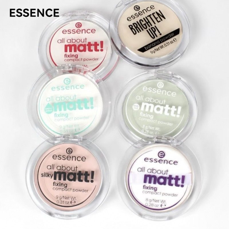 ESSENCE Phấn Phủ Phấn Chuối Phấn Trang Điểm Kiềm Dầu Lì Phấn Che Khuyết Điểm