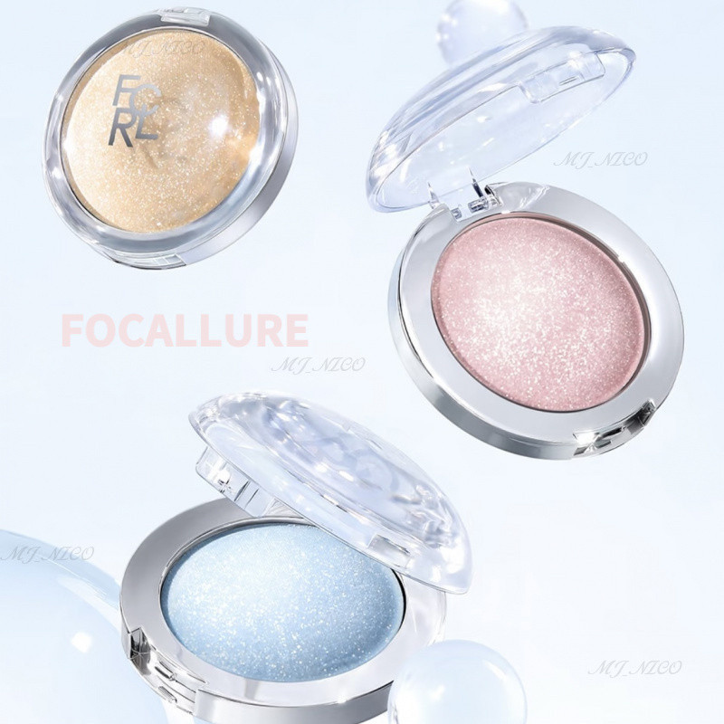 FOCALLURE Highlight Paste Galaxy Monochrome Facial Brightening Fine Glitter Sequins Long-Lasting Col