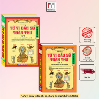 Sách - Combo Tử vi đầu số toàn thư ( trọn bộ 2 tập )