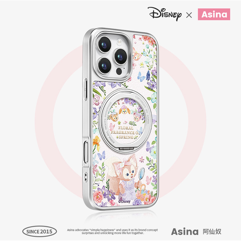 Ốp Điện Thoại Mùa Xuân Disney Chống Rơi Cho iPhone 16 Promax 15 Promax 11 12 13 14plus 15plus 16e 16