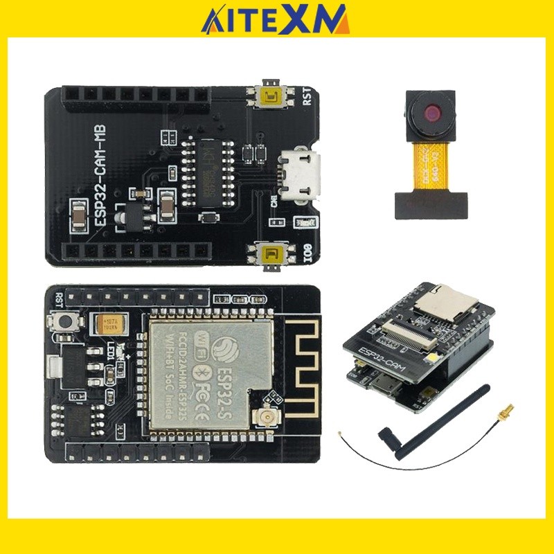 084 Bảng Mạch Phát Triển WiFi ESP32-CAM WiFi ESP32 5V Bluetooth OV2640 DIY