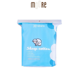 Bông Tẩy Trang Cừu Habaria Sheep Cotton 234 Miếng