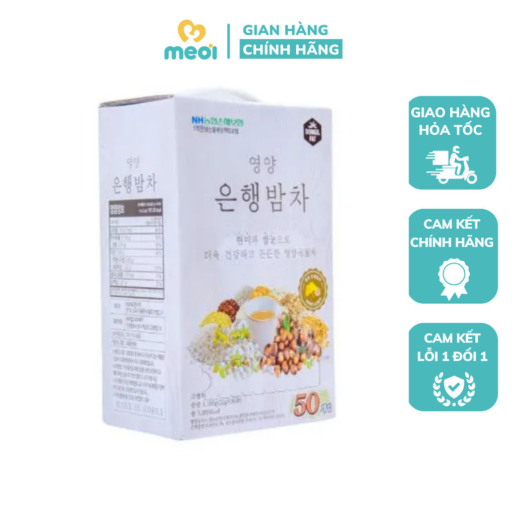 Ngũ cốc ngân hạnh hạt dẻ Dongil Hàn Quốc 50 gói*22g