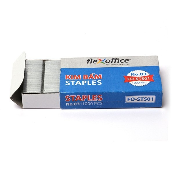Kim Bấm Số 3 Flexoffice STS01/FO
