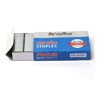 Kim Bấm Số 3 Flexoffice STS01/FO