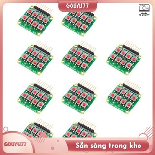 [Gouyu77] Bàn phím 2x4 Bàn phím 4x2 8 nút nhấn V1.00 Nút bàn phím ma trận bảng phím cho mô-đun AVR PIC 2x4 AVR PIC MỚI