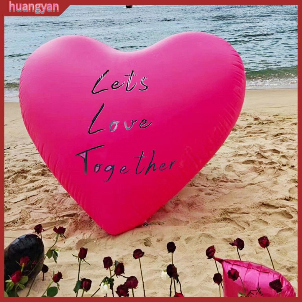 Huangyan| Bóng bay hình trái tim Helium Bóng bay hình trái tim Bóng bay cho ngày lễ tình nhân Tiệc sinh nhật Trang trí đám cưới Chúc mừng sinh nhật In ảnh Prop Người mua Đông Nam Á'