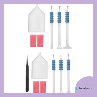 [Frendyest.vn] Khay phân loại hạt DIY 5D Hộp đựng kim cương bằng nhựa thủ công Nghệ thuật Thủ công