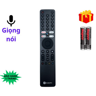 Remote điều khiển tivi Xiaomi Mã 01, giọng nói, điều khiển TV Xiaomi Smart - Tặng kèm pin - TH Lee