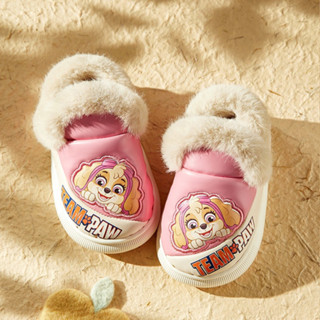 Giày mùa đông trẻ em Giữ Ấm Phối Lông Chống Thấm Nước Giữ Ấm Mùa Đông Cho Bé Trai Và Gái dép giữ nhiệt