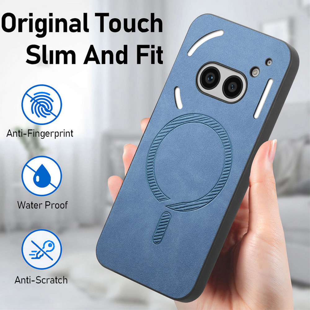 Cmf Phone1 Ốp Lưng Nam Châm Từ Tính Sang Trọng Da Mặt Sau Bảng Điều Khiển Không Có CMF Điện Thoại 1 