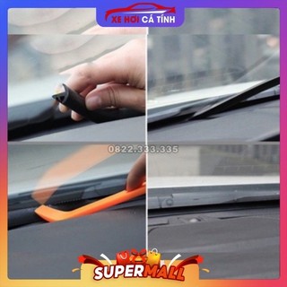 Bộ Gioăng cao su chữ T nẹp chân kính lái ô tô, phù hợp mọi loại xe