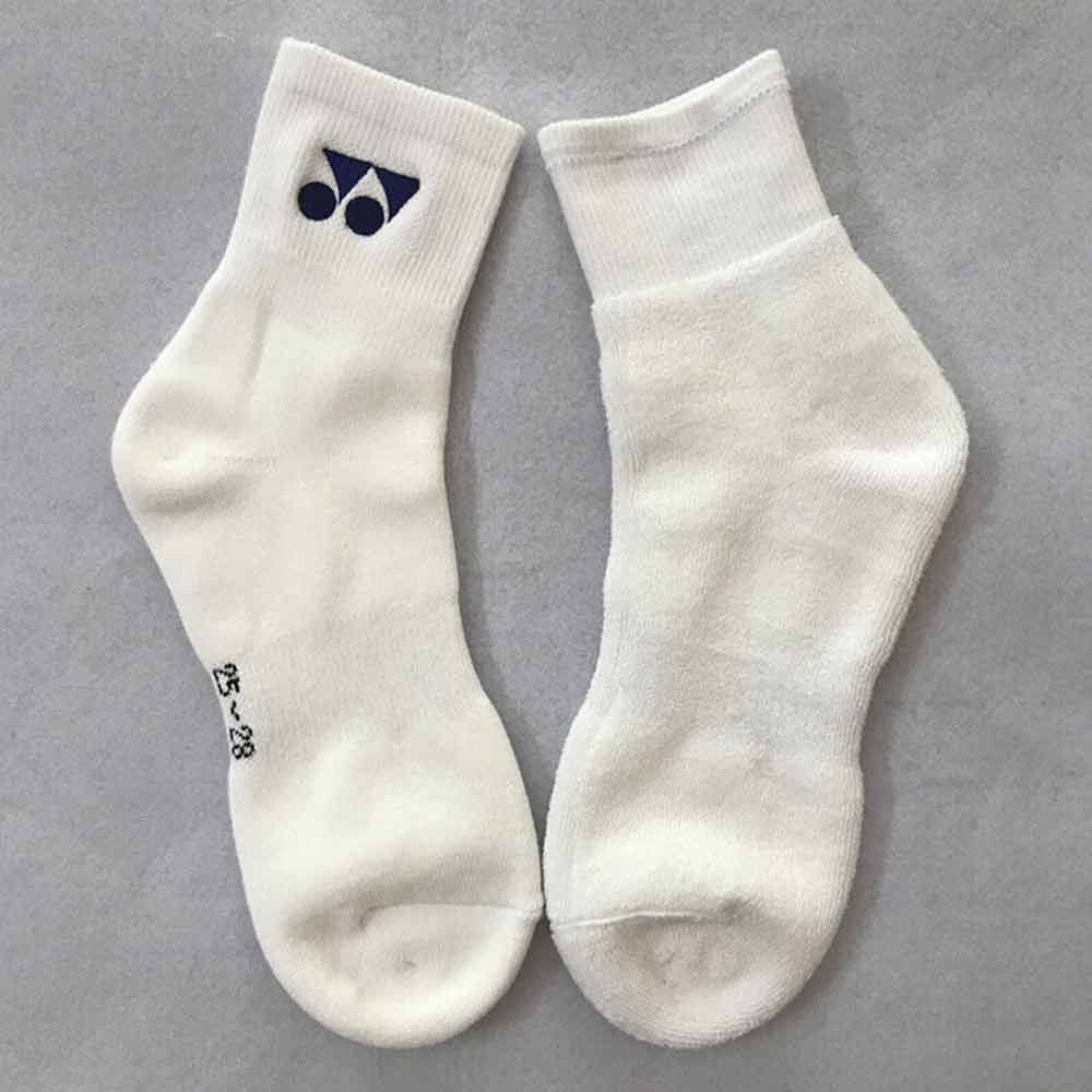Yonex Badminton Socks Sports Thickened Towel Bottom Mid-Tube Breathable