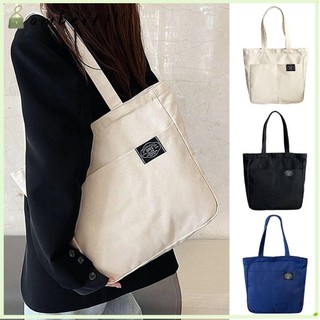 Túi Tote AMBER1 Túi đeo vai bằng vải Canvas có thể tái sử dụng thông thường