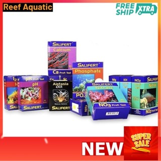 Test salifer NO3, PO4, kH, Ca, Mg cho hồ cá cảnh biển, bộ thử các thông số nước cho bể cá nước mặn