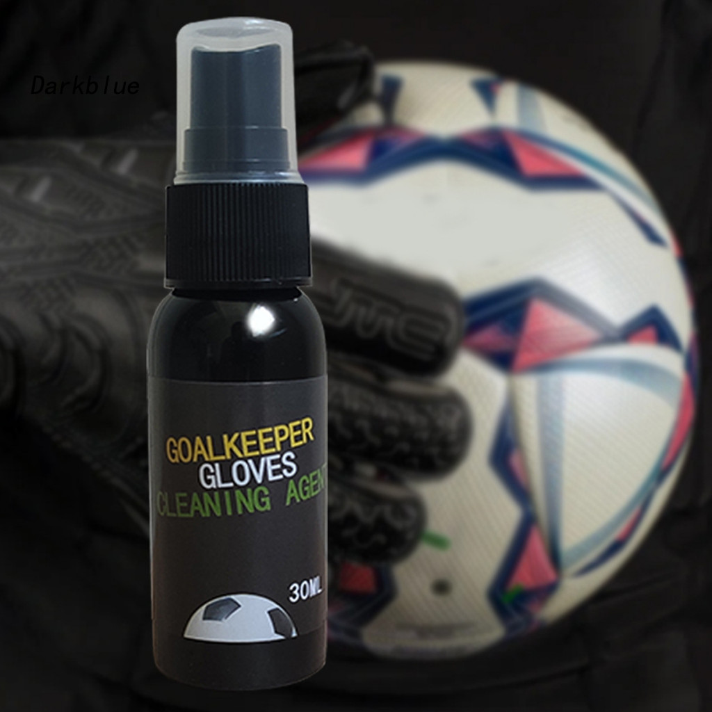 < Darkblue > Grip Strength Builder Spray Găng tay bóng đá Tackifier Spray Ultimate Goalkeeper Găng tay Care Bundle Xịt dính Wash Chuẩn bị Xịt cho Găng tay thủ môn bóng đá Tăng cường kích thước 30ml