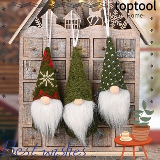 Toptool Gnome Búp bê sang trọng, Cây Giáng sinh Trang trí Đồ dùng lễ hội Trang trí Giáng sinh, Mặt dây chuyền sáng tạo Quà tặng Đồ trang trí Giáng sinh Tiệc Giáng sinh vui vẻ