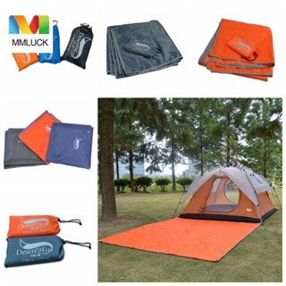 Thảm dã ngoại MMLUCK, Lều phủ PU Dấu chân Lều bạt sàn, Chống thấm nước nhỏ gọn với bao vải Oxford Thảm cắm trại cho du lịch