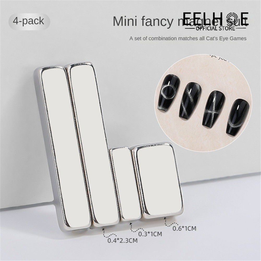 EELHOE Sức khỏe & Làm đẹp Tangram Magnet An toàn cho tiệm làm móng Essentials Bộ nam châm nghệ thuật