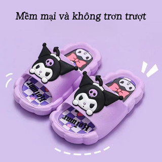 Dép Kuromi cho bé gái - Công chúa dễ thương chống trượt mùa hè