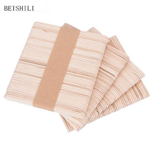 Set 50 Que Gỗ Dùng Một Lần Làm Kem Que
