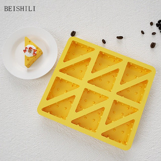 Khuôn silicone 12 Lỗ Làm Phô Mai / Bánh mousse Tráng Miệng diy vn