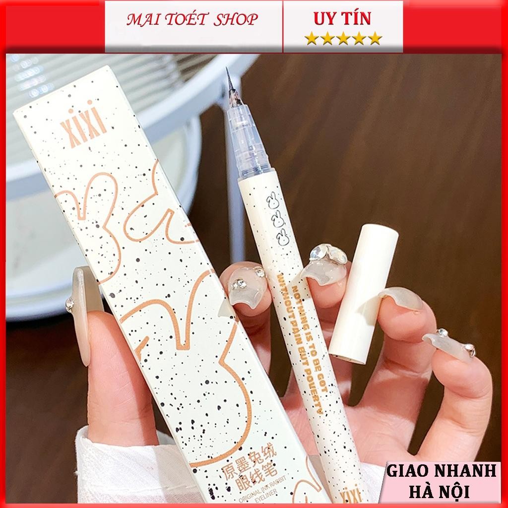 Bút Kẻ Mắt Xixi Mảnh Dạng Lỏng Chống Nước Chống Mồ Hôi Lâu Phai