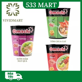 [LY LẺ] Mì ly khoai tây Omachi 72g