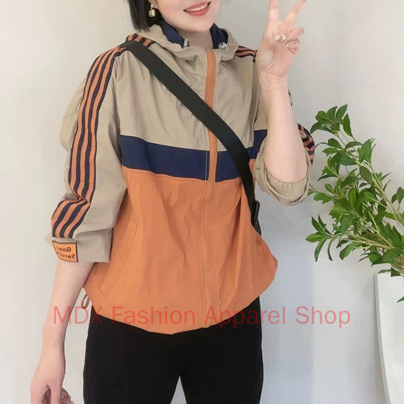 Thương Hiệu Áo Khoác Chống Nắng Dáng Rộng Giản Dị Màu Sắc Phù Hợp Với Thương Hiệu: Duozi Li Phong Cách Tối Giản / Phiên Bản Hàn Quốc Cho Nữ | BigBuy360 - bigbuy360.vn