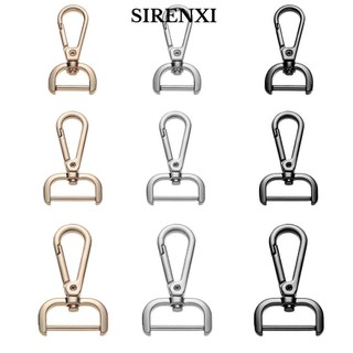 SIRENXI khóa cài túi xách da DIY kiểu tôm hùm bằng kim loại tiện lợi