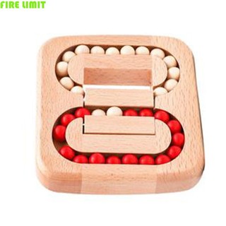 Fire LIMIT Khóa Luban Trẻ Em 1 Montessori Ngăn Ngừa Bệnh Alzheimer Bằng Gỗ Ông Già Xoay Đậu Khối Cơ Chế Hộp Quà Tặng Giáo Dục Đồ Chơi Đốt Não