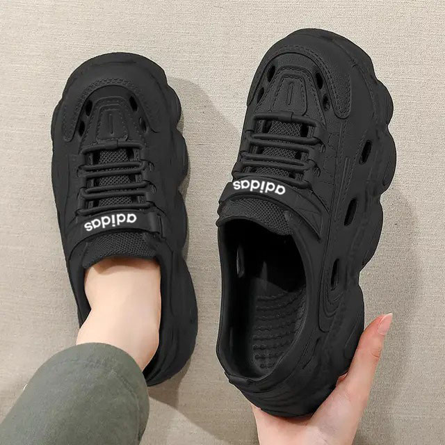 Jnbao Dép Nam Nữ Đế Dày Dép Nền Tảng EVA Clogs Giày Sân Vườn Thời Trang Cho Nữ Ngoài Trời Chunky Chống Trơn Trượt Đi Biển Dép