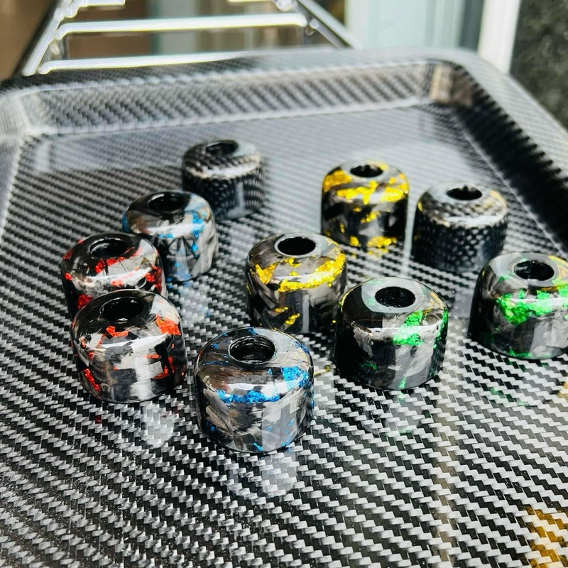 Gù tay lái Carbon Fiber gắn mọi loại xe