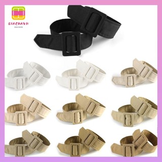 Diachavn 1 Cặp Dây Đeo Tay, Thắt Lưng Thay Thế Phù Hợp Với Tất Cả Trận Đấu, Khóa Có Thể Điều Chỉnh Chất Lượng Màu Trơn Áo Khoác Tay Nam