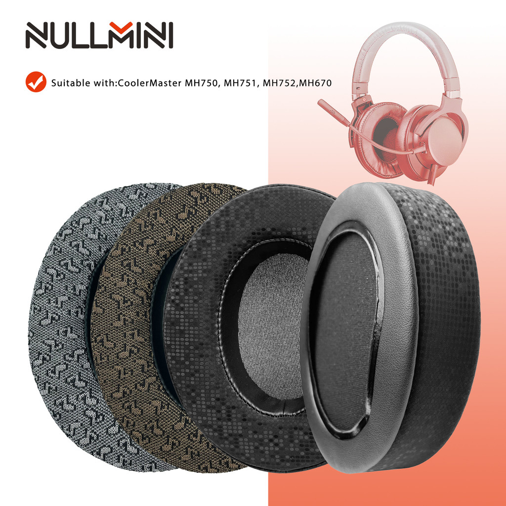 Miếng đệm tai nghe thay thế NullMini cho CoolerMaster MH750, MH751, MH752, MH670 Tai nghe Đệm tai Ta