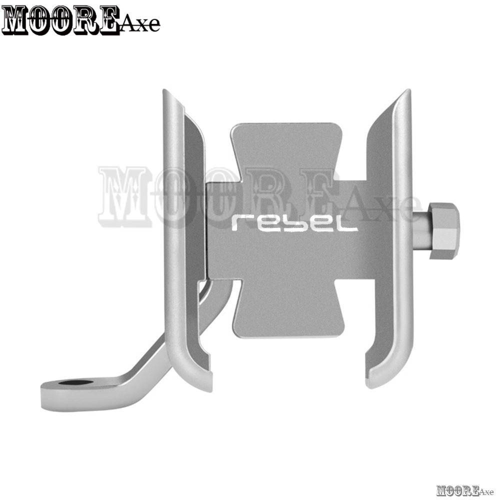 Mooreaxe Cho Xe Honda Rebel 300 Rebel 500 CMX Rebel300 Rebel500 Xe Máy Gương Chiếu Hậu Gắn Giá Đỡ Đi
