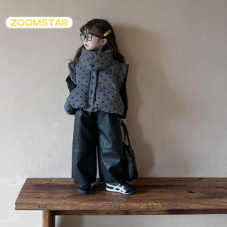 ZOOMSTAR áo gile cho bé áo len bé trai áo phao gile cho bé gile len cho bé chất lượng thời trang thoải mái 2024 NEW STYLE KMJ24A0J10 42Z241018