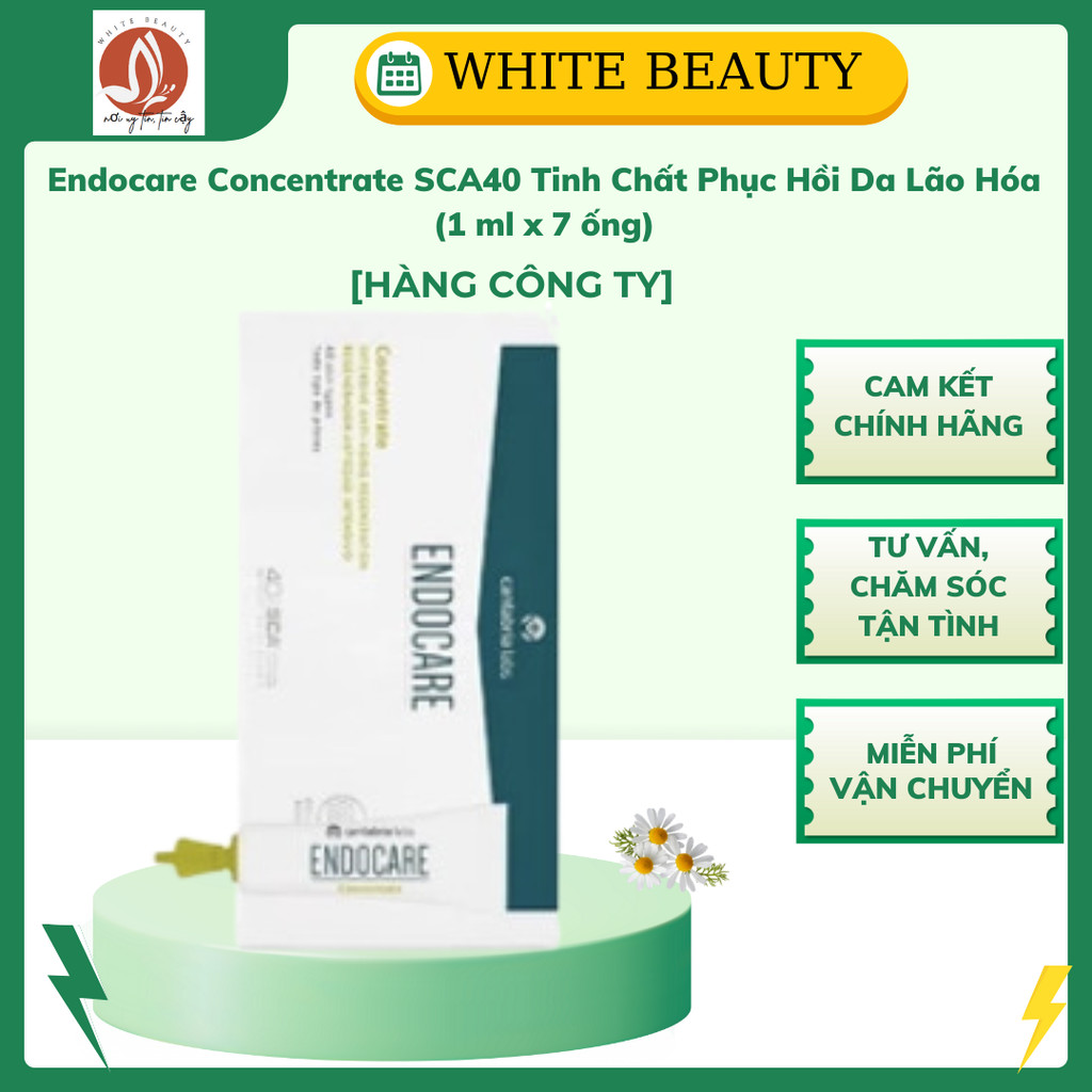 ENDOCARE CONCENTRATE 
 - DƯỠNG ẨM,SAU PEEL...NGĂN CHẶN TĂNG SẮC TỐ - 1MLX7 ỐNG
