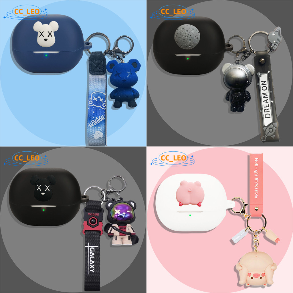 For Baseus BP1 Pro Case Cute Silicone Soft Case Suitable for Baseus M3s Shockproof Shell Case Creati