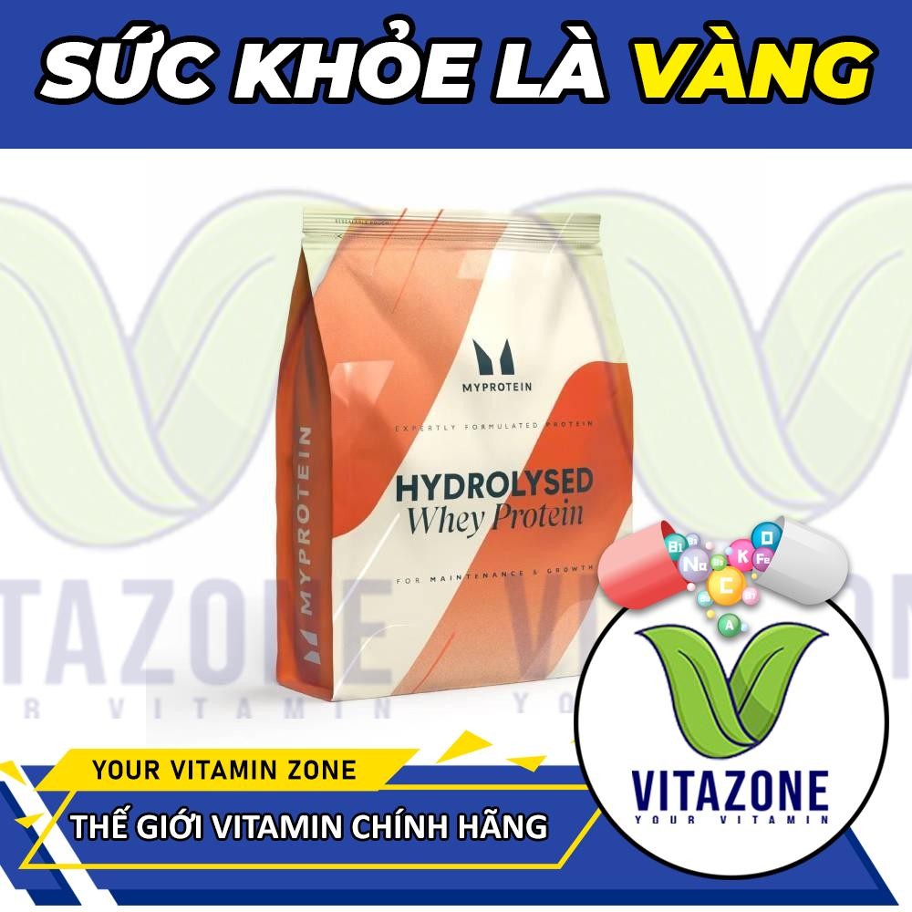 Myprotein Hydrolysed Whey Protein 2.2lbs – Protein Hấp Thụ Nhanh, Cơ Bắp Phát Triển Tối Đa