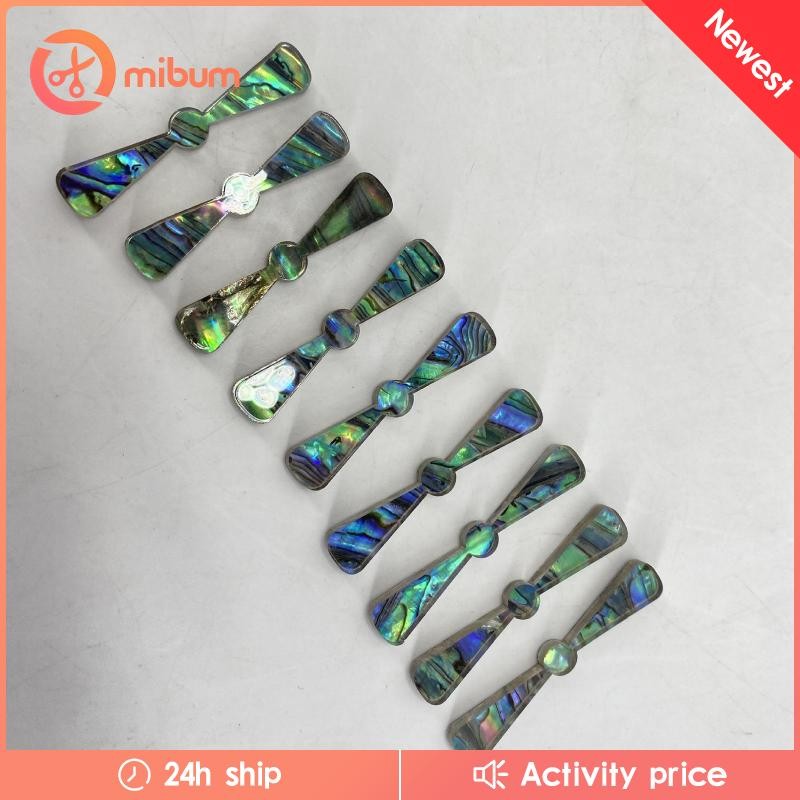 9x Guitar Fingerboard Inlays Fretboard Markers Nơ Người Mới Bắt Đầu Acrylic Chuyên Nghiệp Trang Trí 
