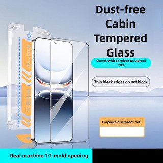 Dành Cho Honor 400 GT Pro Magic 7 Kính Cường Lực Điện Thoại Di Động Phim Siêu Mịn Edge Full Cover Tai Nghe Chống Bụi Miễn Phí Lắp Đặt Bảo Vệ Màn Hình