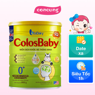 Sữa Colosbaby IQ Gold 0+ 800g (0 - 12 tháng)