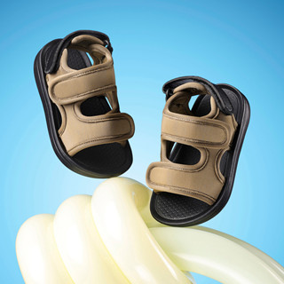 Cheerful Mario nâng cấp dép cho bé sơ sinh thiết kế khóa dán ba siêu nhẹ xinh / đep giày sandal tập đi thời trang xăng đan prewalker cho bé trai