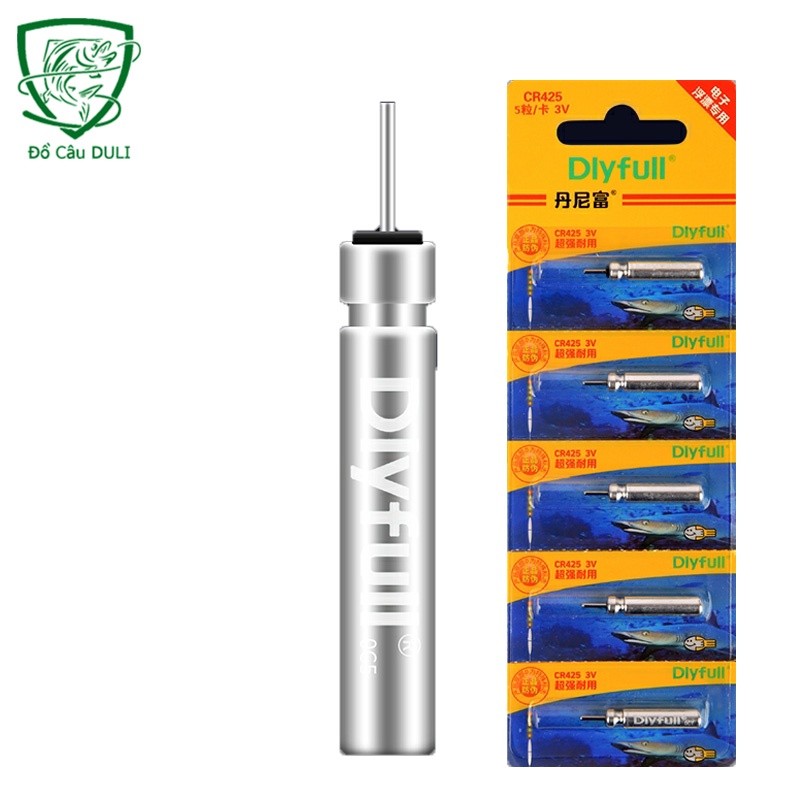 Pin Điện Tử CR-425 Chuyên lắp phao câu đài câu đêm - duli