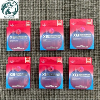 DÂY DÙ CÂU CÁ PE X8 100m CHUYÊN LURU- CHÍNH HÃNG LK